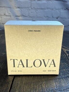 Talova Face & Body Balm - Beef Tallow Moisturizer for Dry Cracked Sensitive Skin